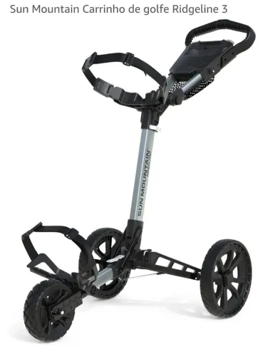 Carrinho de Golfe 3 Rodas 360 Graus Sun mountain Ridgeline 3 novo