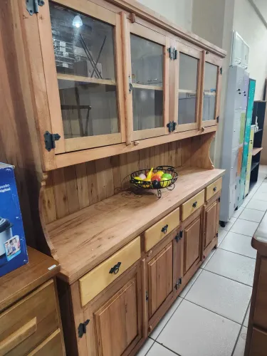 Armário guarda comida em madeira de Demolição 2x2