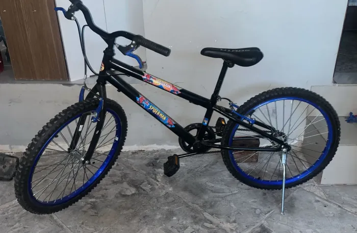 Bicicleta do homem aranha aro 24