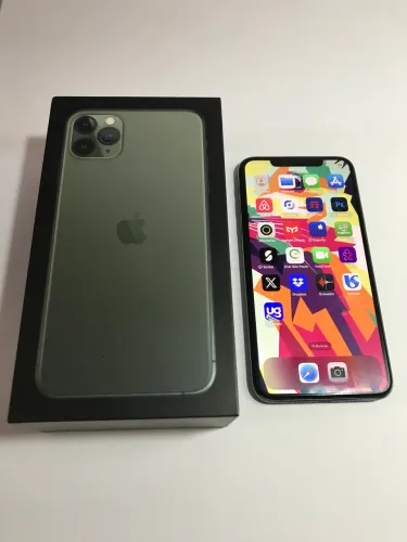 iPhone 11 ProMax 64G Verde Ótimo Estado