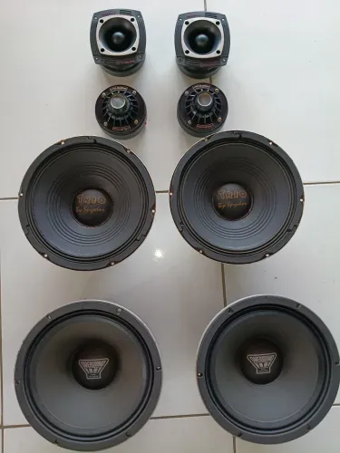 Autofalante, corneta e tueter