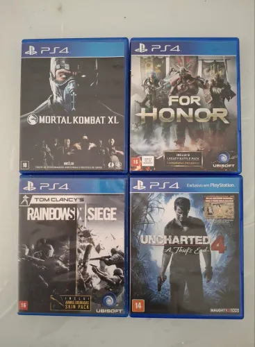 4 JOGOS PS4