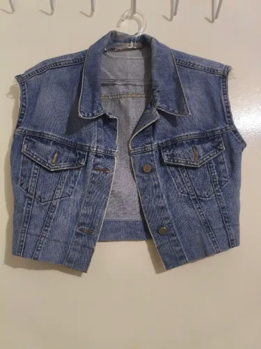 Colete Jeans Feminino Esquire Tam. M