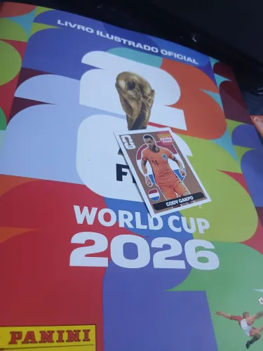Cody Gakpo - Figurinha Copa 2026 - Extra Sticker Bronze