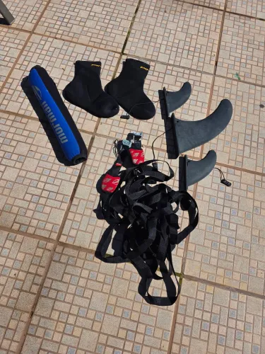 Kit equipamento surf