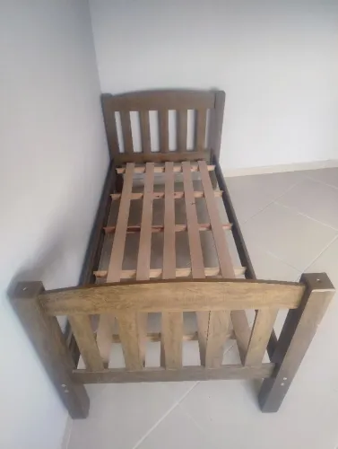 cama de baixo de beliche super nova solteiro 