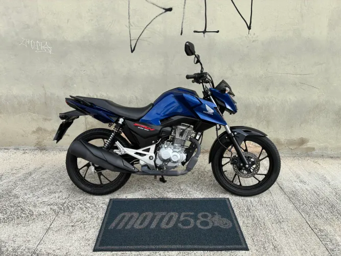Honda CG 160 Fan 2025/25 único dono com apenas 9.000 km -Partida Elétrica e freio a disco.