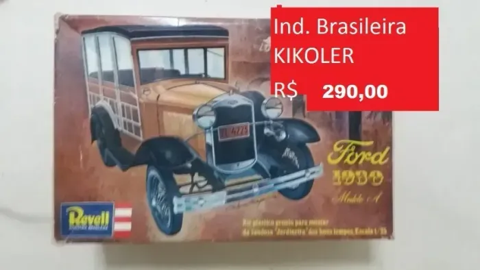 Tenho + anunciados - Plastimodelismo - 1/25 Revell Kikoler Ford 1930