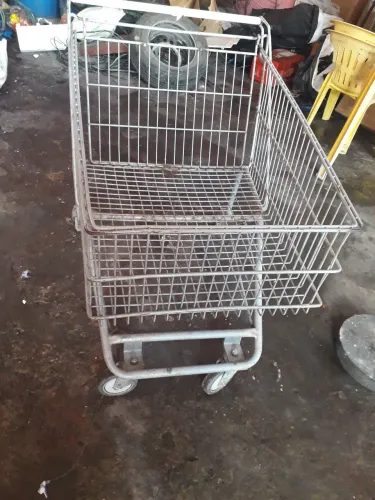 Carrinho de supermercado grande sombrinhao extra grande e 1 wild baner para venda