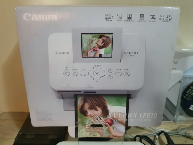 IMPRESSORA PORTÁTIL FOTOGRÁFICA CANON SELPHY CP810 -NOVA