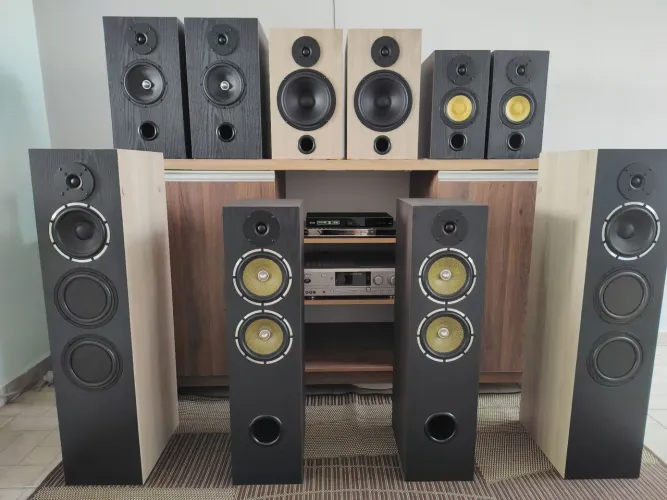 Caixas Acústica HI-FI Artesanais DIY