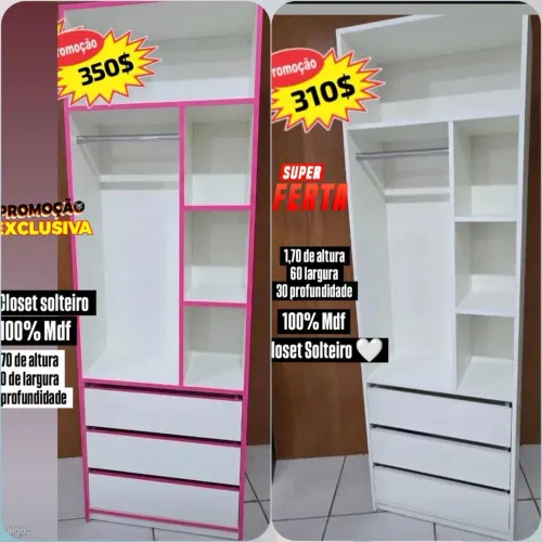  Closet 100% MDF 