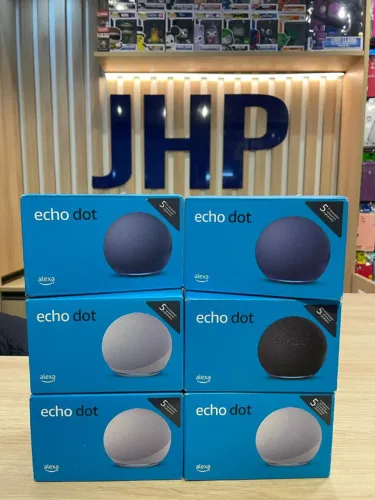 Alexa Echo Dot 5 Preta/Azul/Branca - Parcelamento sem Juros, Loja Física