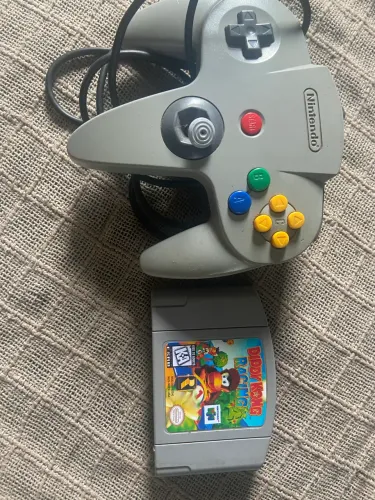 Diddy Kong racing + controle 64 original 