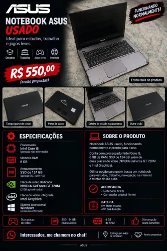 Notebook Asus