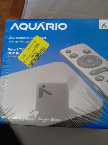 Smart TV box Plus Aguario, nz caixa