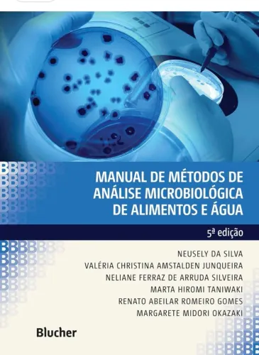 Livro manual de métodos de anàlise microbiológica de alimentos e àgua