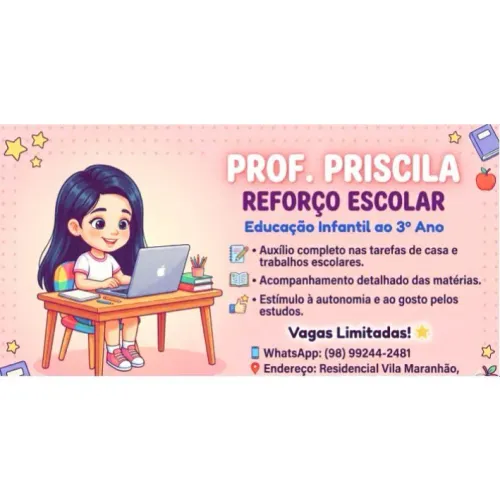 Aula de Reforço para Alfabetização 