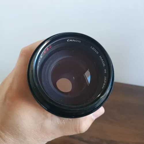 Canon FD 80-200mm f/4.5 original - lente vintage