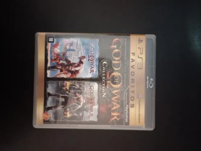 jogo de Playstation 3 original ,midia fisica (God of War Collection. Edição Favoritos)