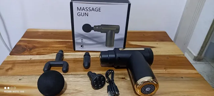 Massageador recarregável com 4 bicos de massagem / SUPER PROMOÇÃO