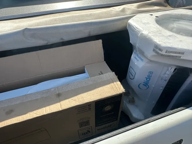 VENDO AR-CONDICIONADO DE 12 MIL BTUS MIDEA. ZERO, NA CAIXA