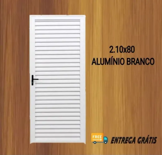 Portas Alumínio Branco P.r.o.n.t.a E.n.t.r.e.g.a