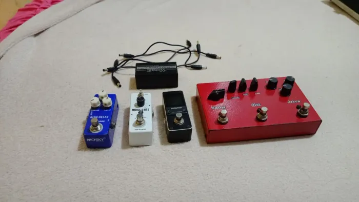 Setup de pedais de Guitarra 