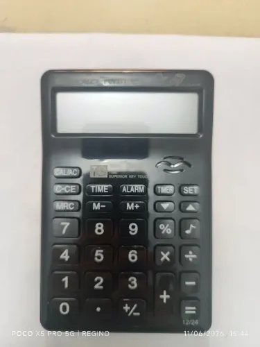 Calculadora de mesa PC 237T procalc 10 dígitos