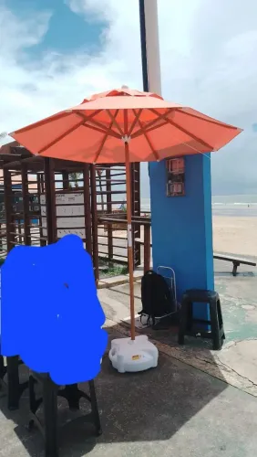 Vendo guarda sol ombrelone para praia, 2,30 metros novo
