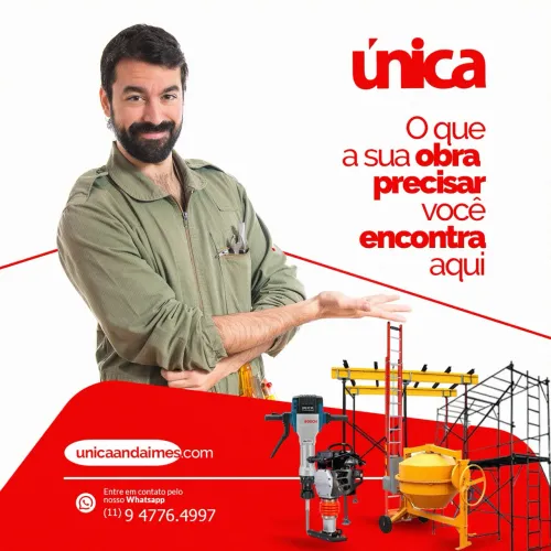 Andaimes e equipamentos 