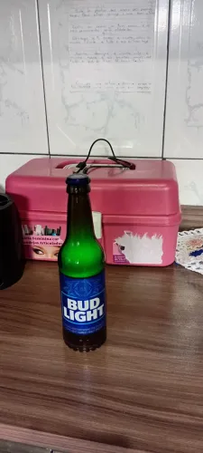 Caixa de som, garrafinha de cerveja com Bluetooth 