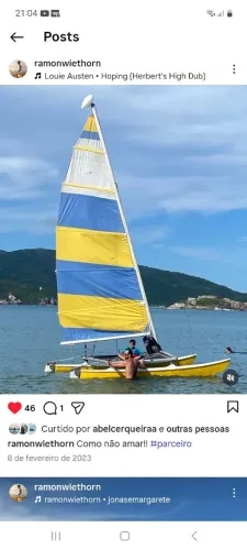 Hobie Cat 14 + Carretinha