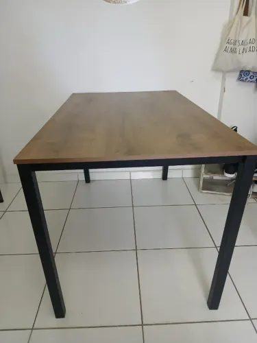 Mesa de jantar retangular 