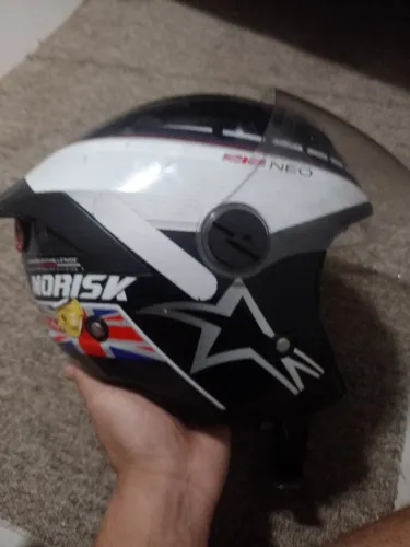 Capacete norisk aberto neo grande prix