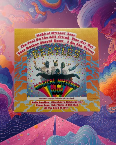 The Beatles - Magical Mystery Tour LP Vinil Clássico Psicodélico