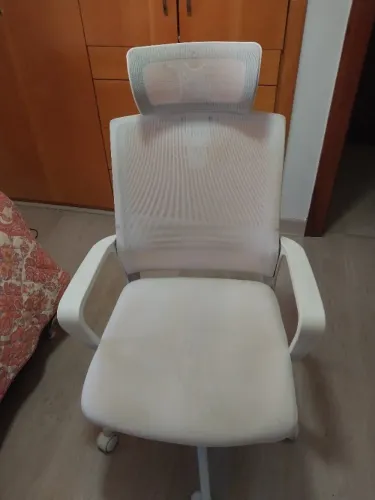 CADEIRA COMPUTADOR BRANCA 