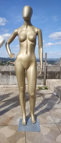 MANEQUIM DOURADA SLIM