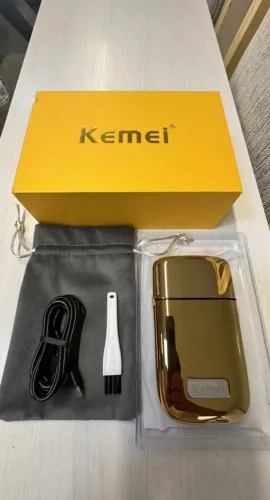Barbeador Elétrico sem fio Kemei