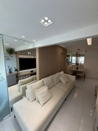 RESIDENCIAL MYKONOS SANTA TERESA | APARTAMENTO 2/4 COM HOME | VARANDA | 1 VAGA + DEPOSITO