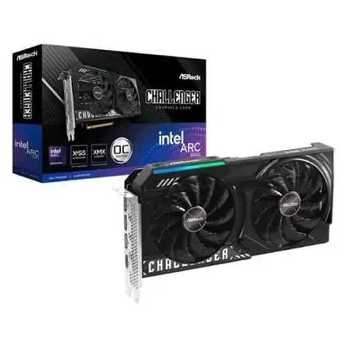 Placa de Video Intel Arc B580 Asrock Challenger 12GB VRAM
