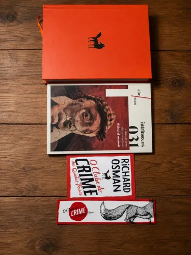 Livro O Clube do Crime das Quintas-Feiras - Richard Osman - Edição Especial com Brindes