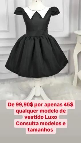 Vestidoa infantil