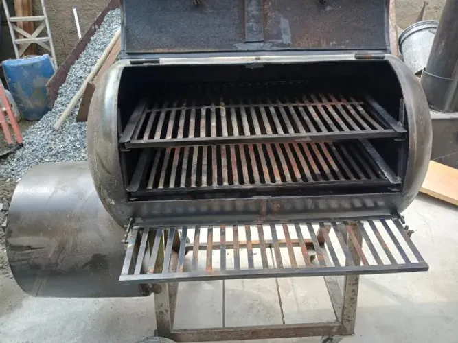 PIT SMOKER PROFISSIONAL MS CHURRASQUEIRAS - OFFSET / FLUXO DIRETO -
