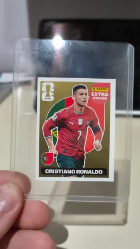 Figurinha Legend - Cristiano Ronaldo ouro