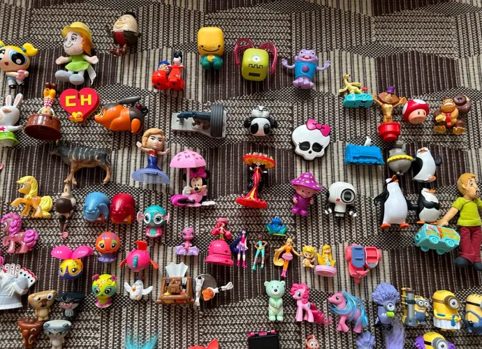 Lote brinquedos McLanche Feliz 