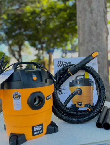 Aspirador de pó e água 10 L Wap alta potência 1400w