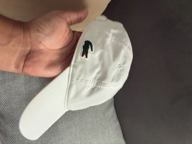 Boné Lacoste Sport Branco Original