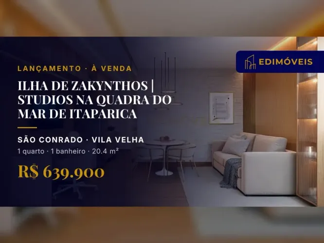 Invista em qualidade de vida: Studio em São Conrado, perto da Praia de Itaparica!