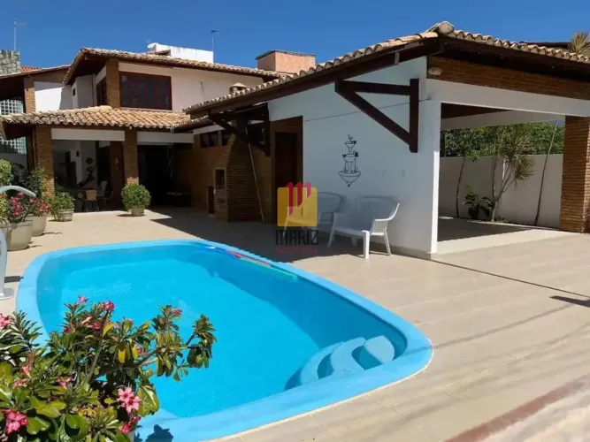Casa de luxo em condomínio: 4 quartos, 4 suítes, 3 salas em Paripueira-AL, bairro Paripuei
